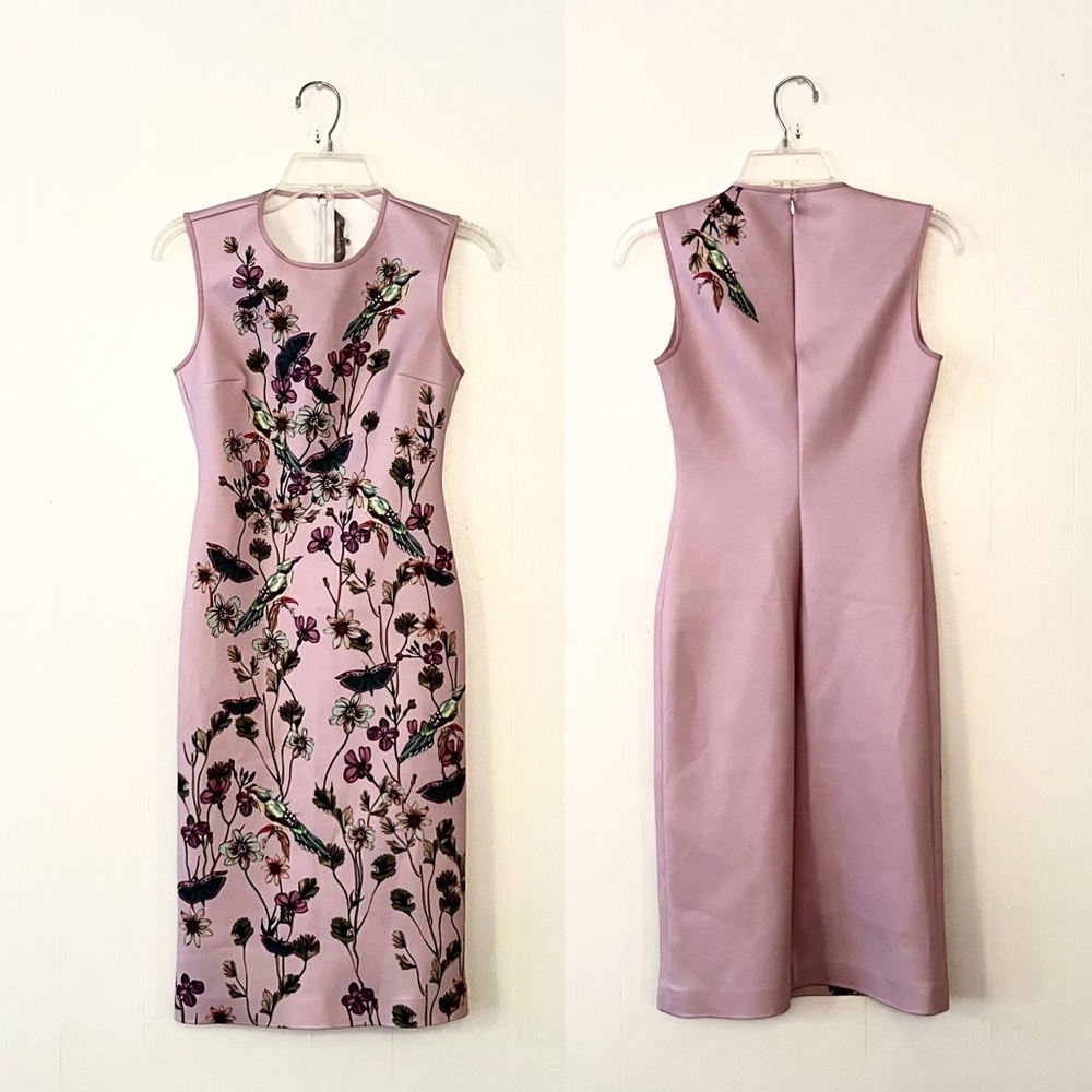 Clover Canyon Butterflies Flourishing Gardens Neoprene Dress